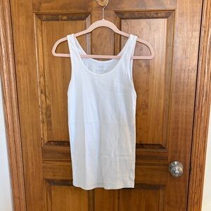 Motherhood White Maternity Tank Top